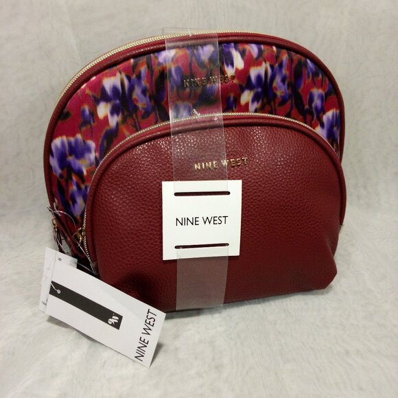 Nine West Handbags - Nine West Cosmetic Bag Set of 2, NWT